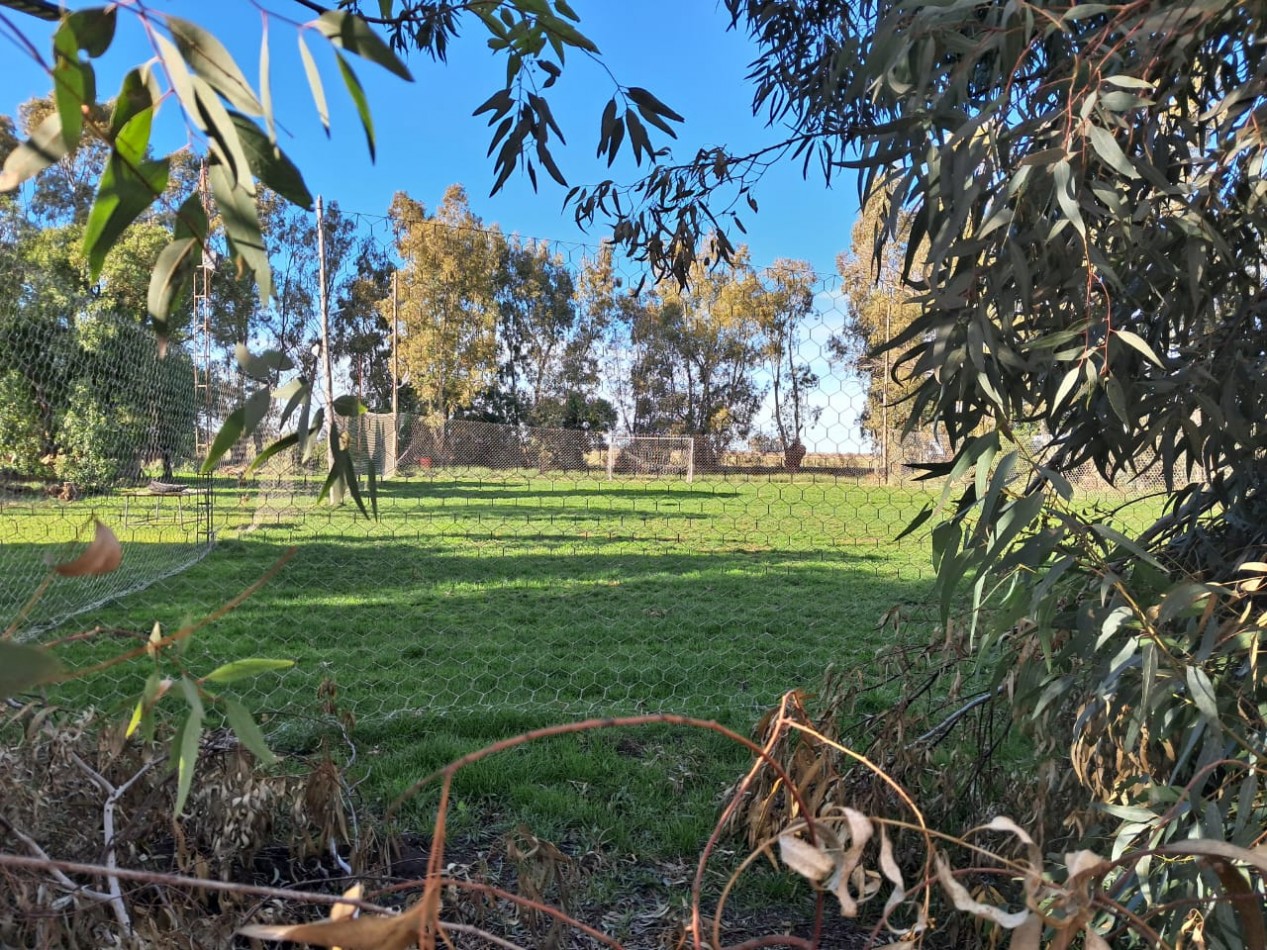 Casa quinta con tierras fertiles a minutos del mar y el rio