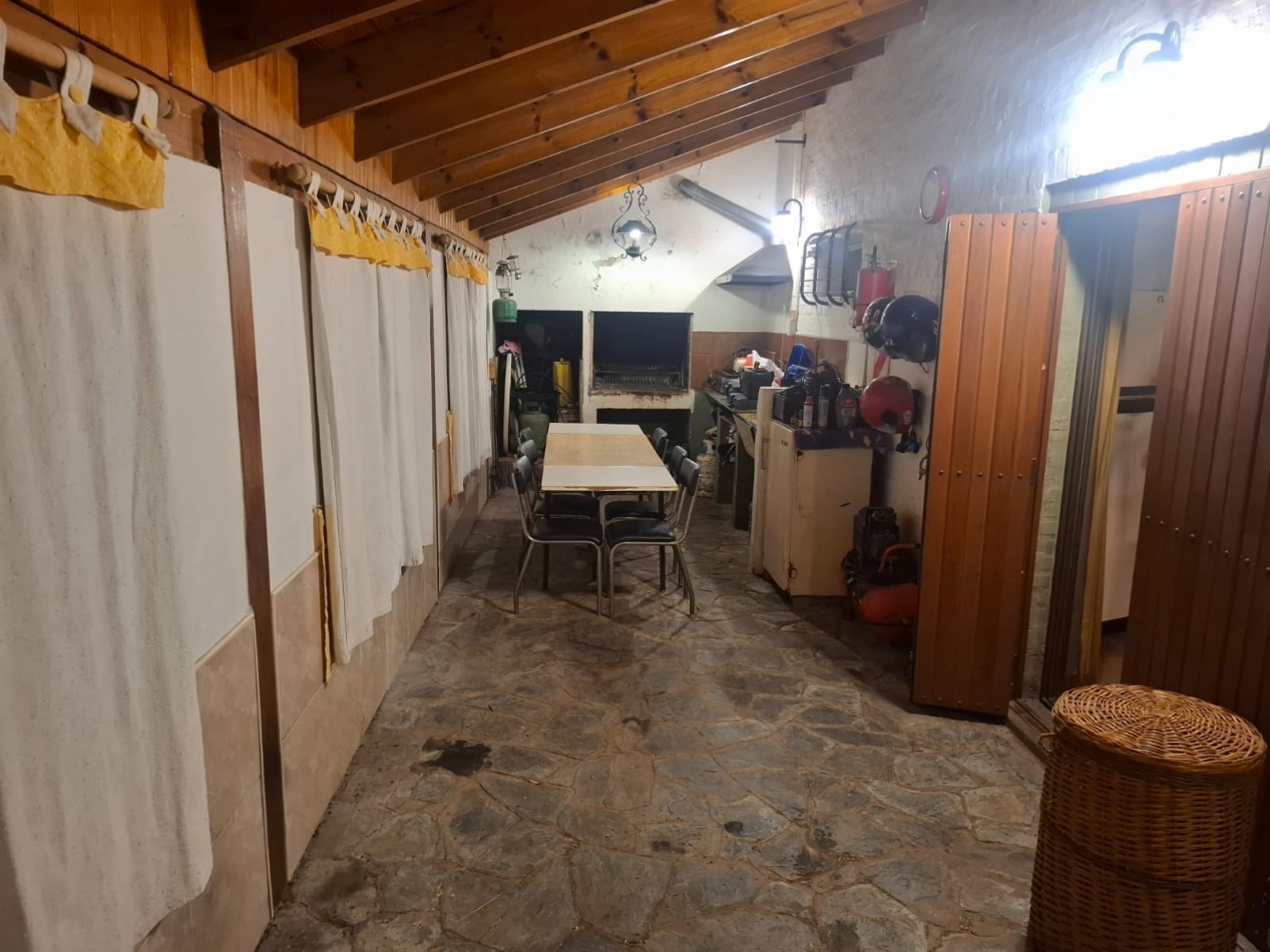 Cabaña y parque todo en uno