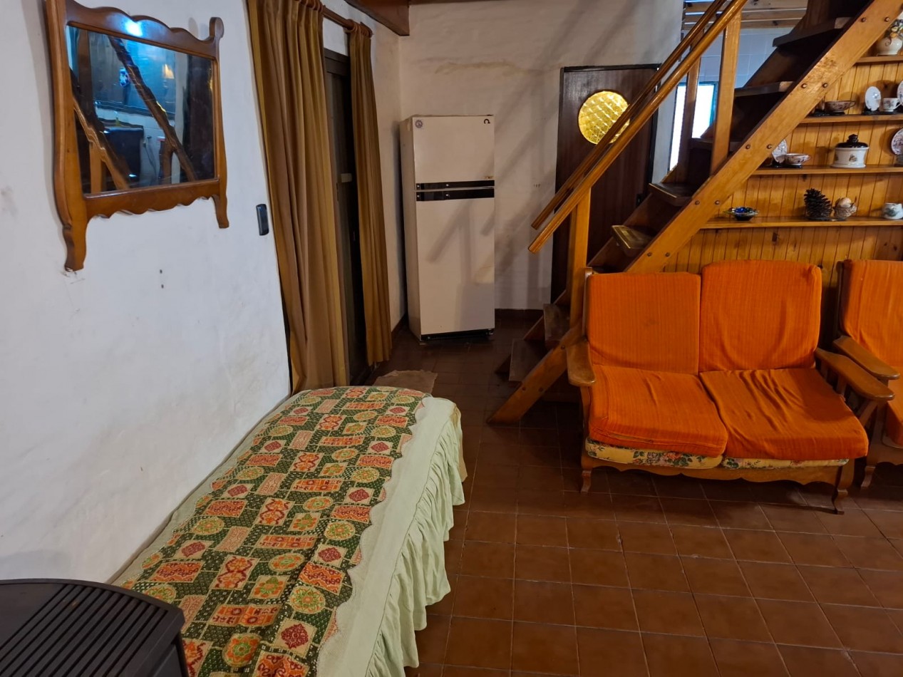 Cabaña y parque todo en uno