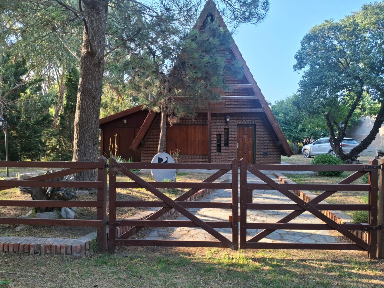 Cabaña y parque todo en uno