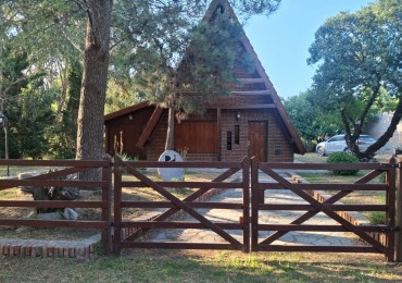 Cabaña y parque todo en uno